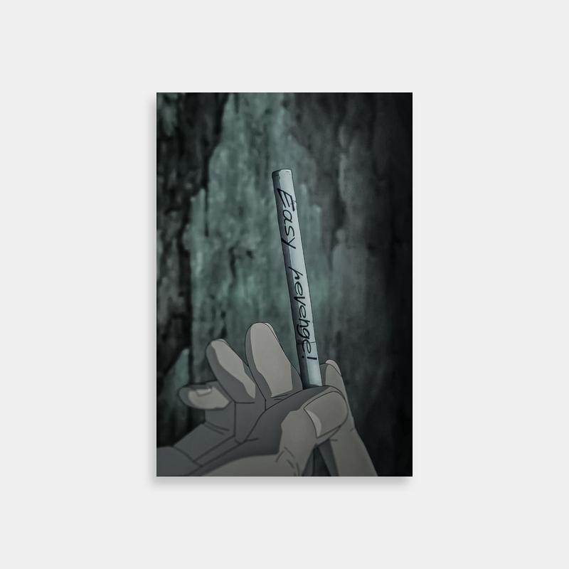 Aki Hayakawa Chainsaw Man Poster - Pencil & Stone Wall Art