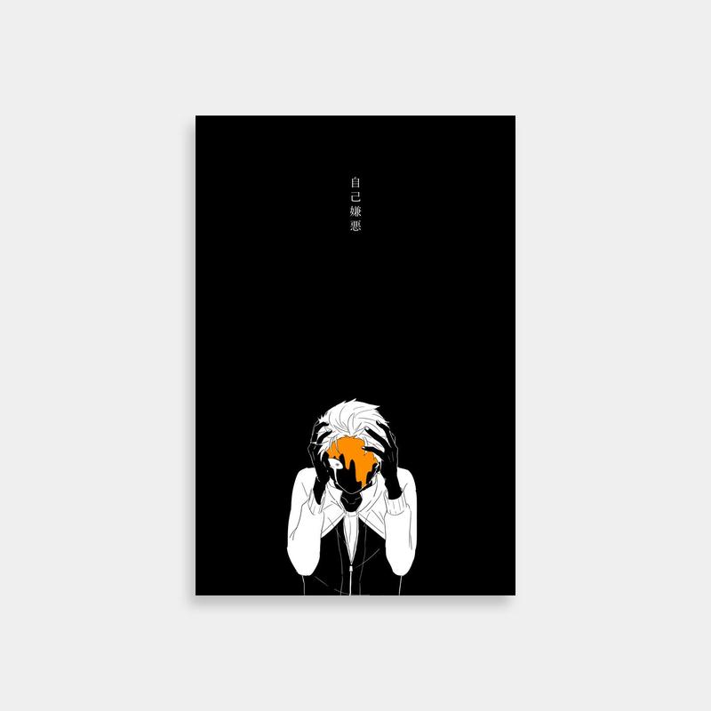 Subaru Natsuki Re:Zero Wall Art - Surreal Orange Bowl Scene