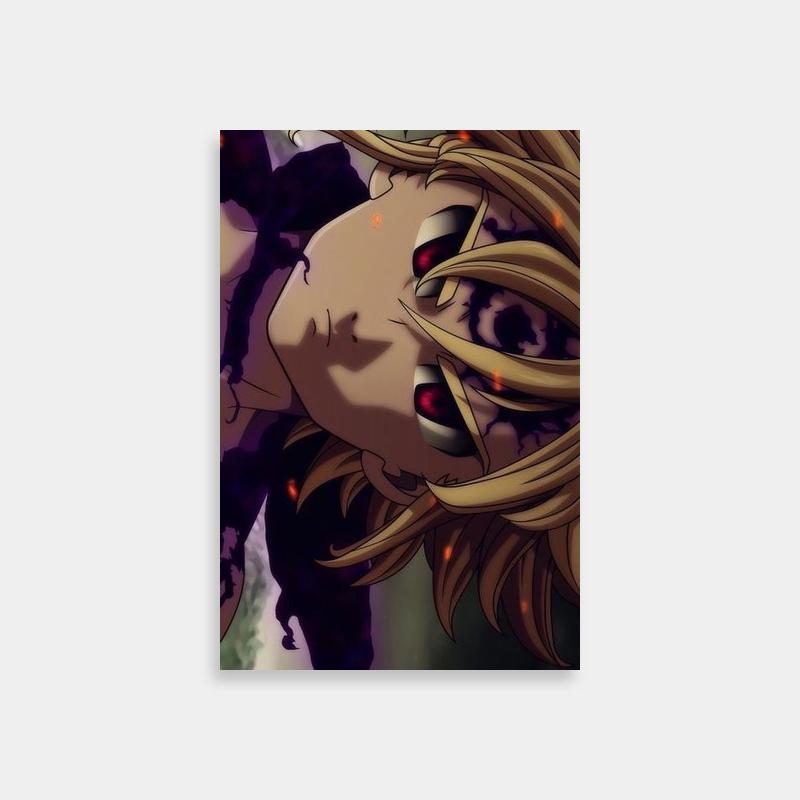 Seven Deadly Sins Meliodas Anime Poster - Official Merchandise