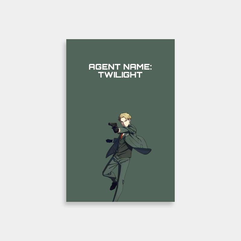 Loid Forger Spy x Family Poster