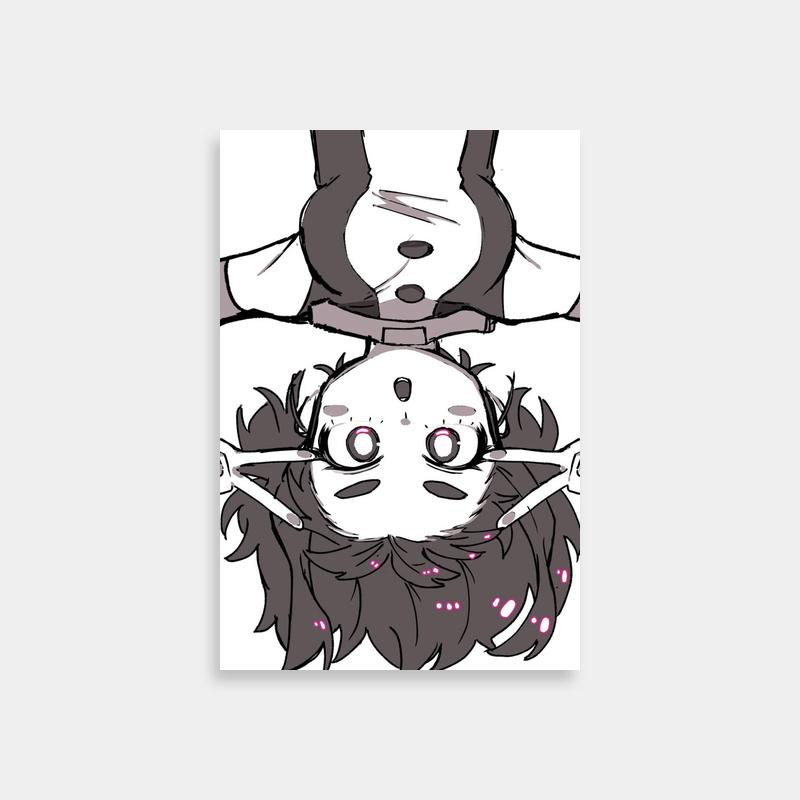 Ochaco Uraraka Anime Art Poster - My Hero Academia