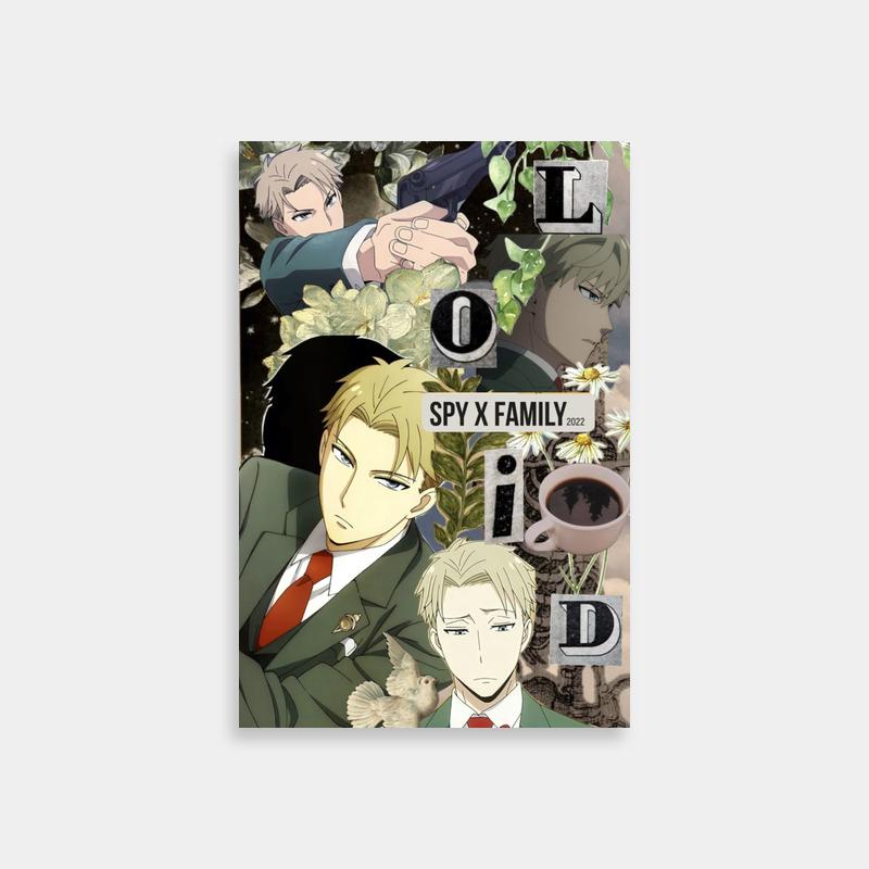 Loid Forger Spy x Family Anime Poster - Dynamic Suit Duo Art