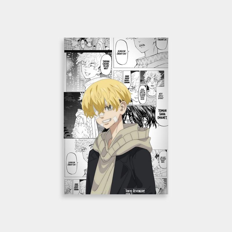 Chifuyu Matsuno Tokyo Revengers Blonde Hair & Glasses Poster