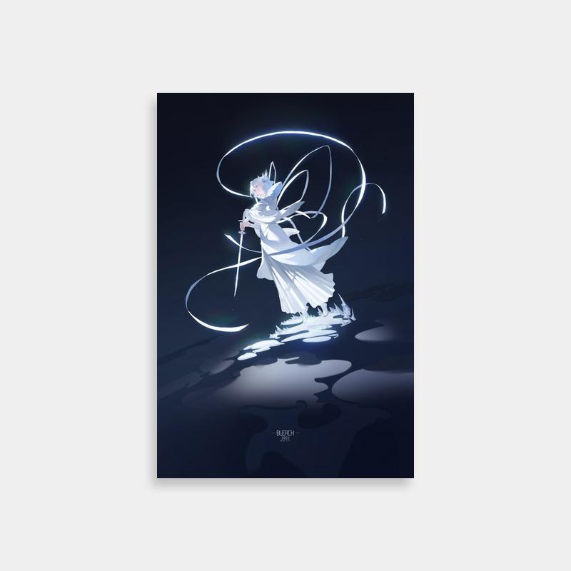 Rukia Kuchiki Bleach Poster - Bankai Transformation