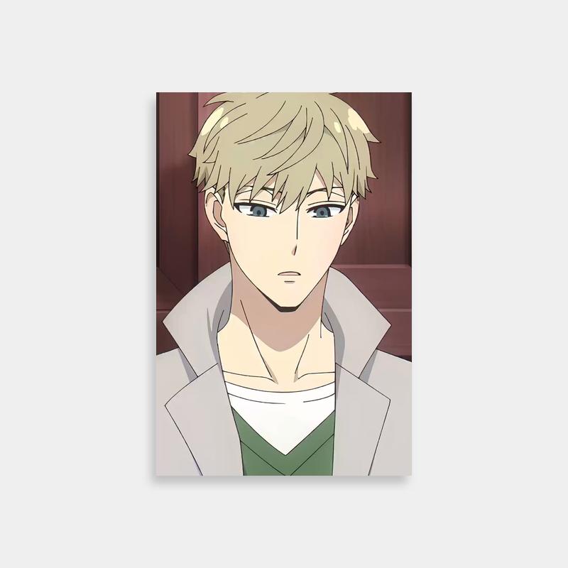 Loid Forger Spy x Family Anime Poster - Blonde Character with Glasses