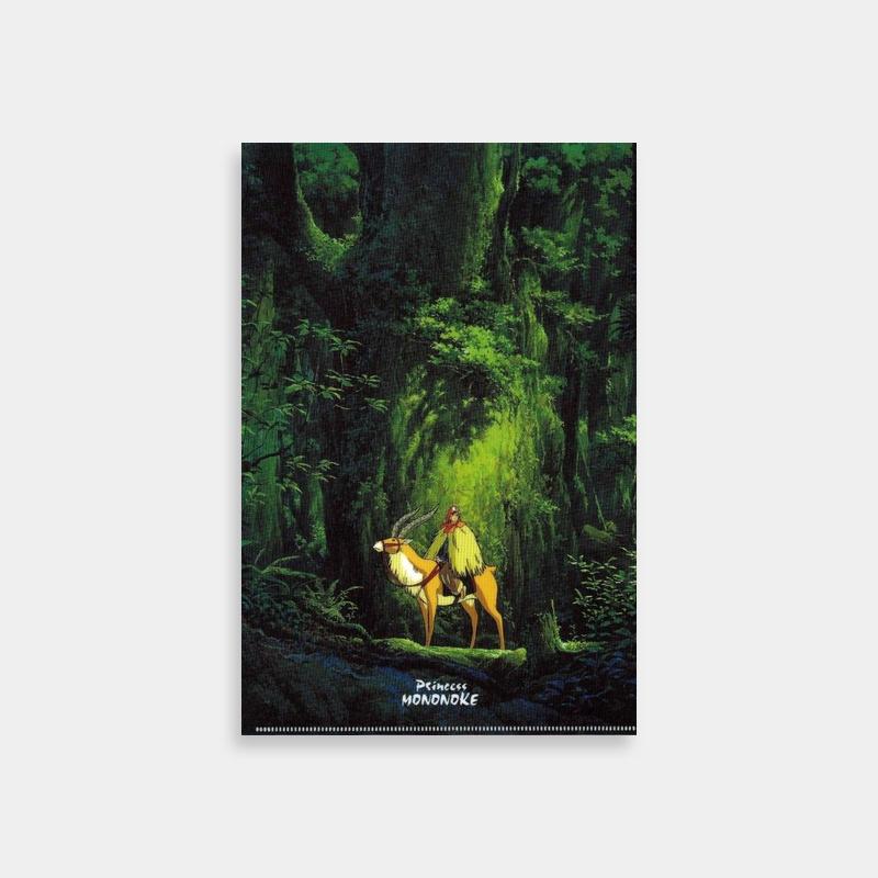 Princess Mononoke Ashitaka Poster - Jungle Book Inspired Art