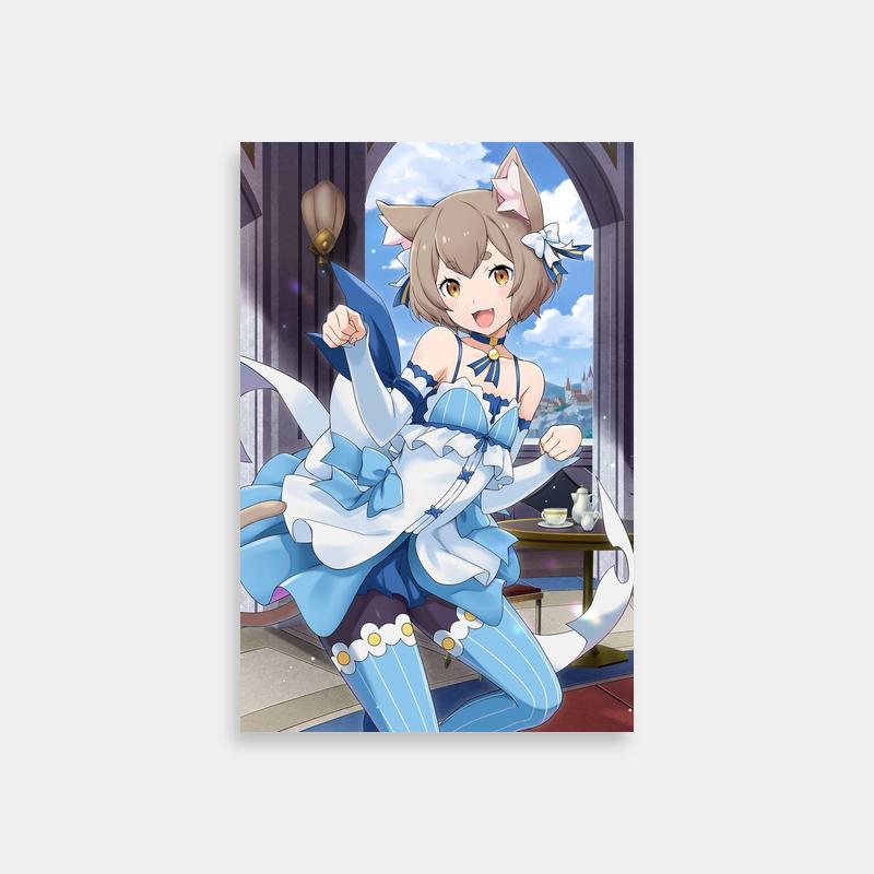 Felix Argyle in Blue & White Outfit Poster - Re:Zero Anime Art