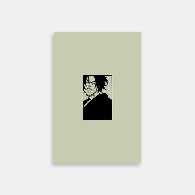 Samurai Champloo Fuu Poster - Long-Haired Black-Eyed Character Art