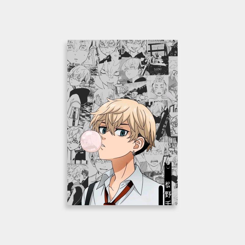 Chifuyu Matsuno Tokyo Revengers Bubble Blowing Art