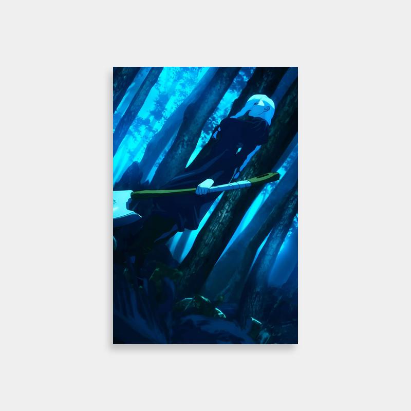 Mei Mei Jujutsu Kaisen Poster - Eagle Flying with Surfboard