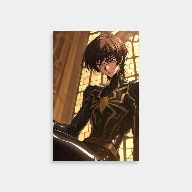 Lelouch vi Britannia Code Geass Poster - Window Gaze Anime Art