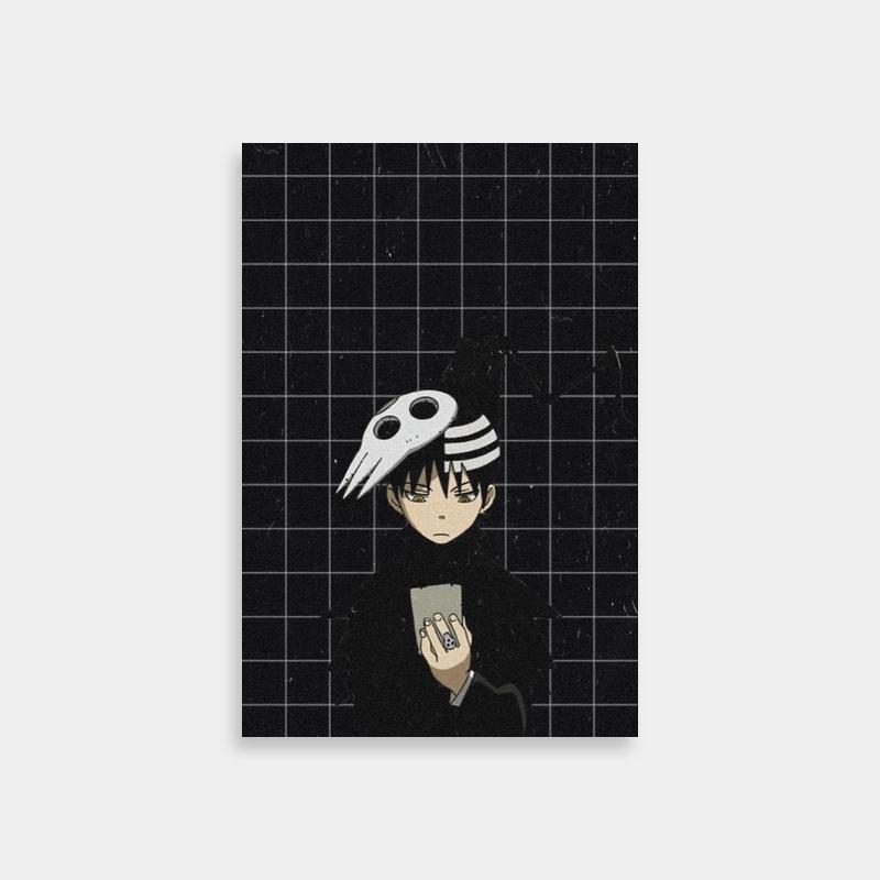 Soul Eater Anime Character Poster - Modern Wall Art