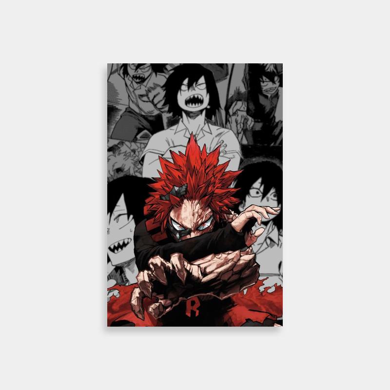 Eijiro Kirishima & Friends - My Hero Academia Group Poster