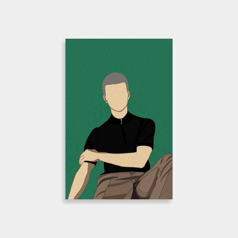 Connie Springer Attack on Titan Thoughtful Pose Poster - Crossed Arms Art