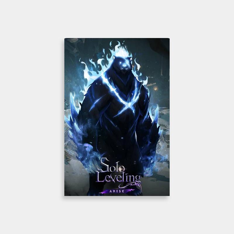 Solo Leveling Tank Poster - Exclusive Mobile Game Art