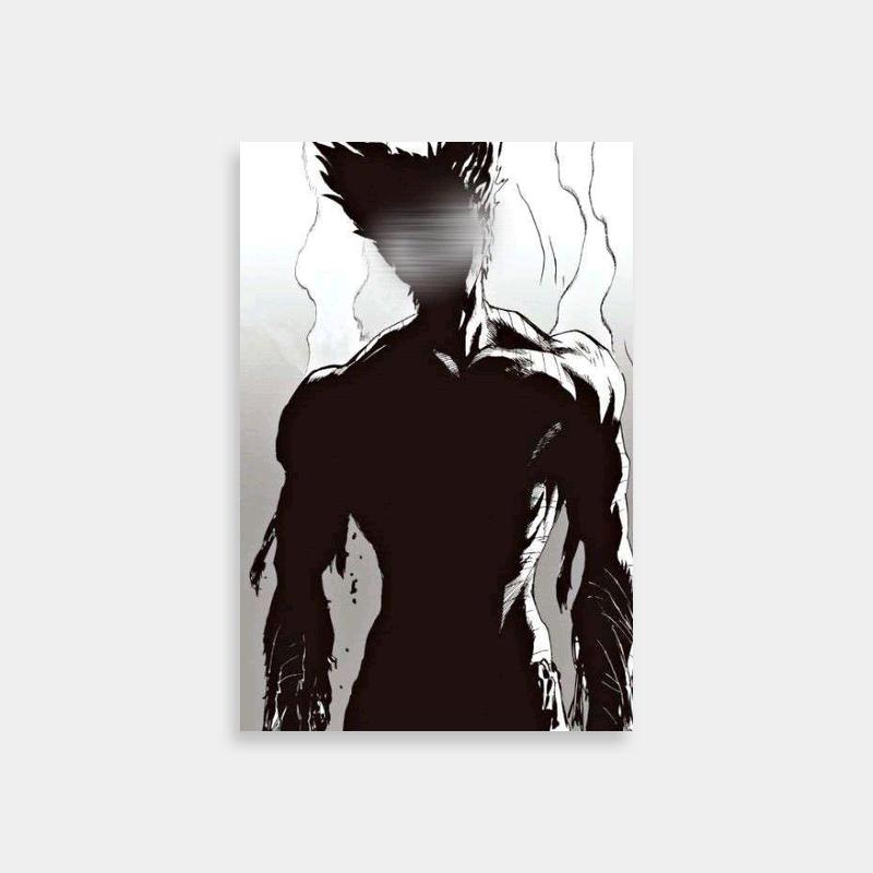 Garou One Punch Man Long Hair Character Art