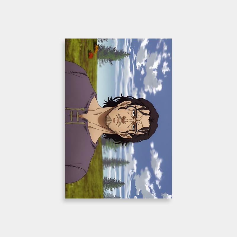 Vinland Saga Snake Poster - Woman by Water with Nature