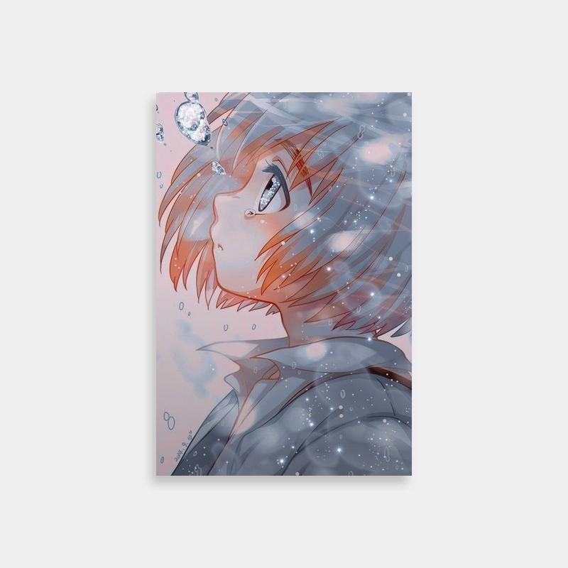 Armin Arlert Attack on Titan Poster - Red-Haired Anime Character Wall Art