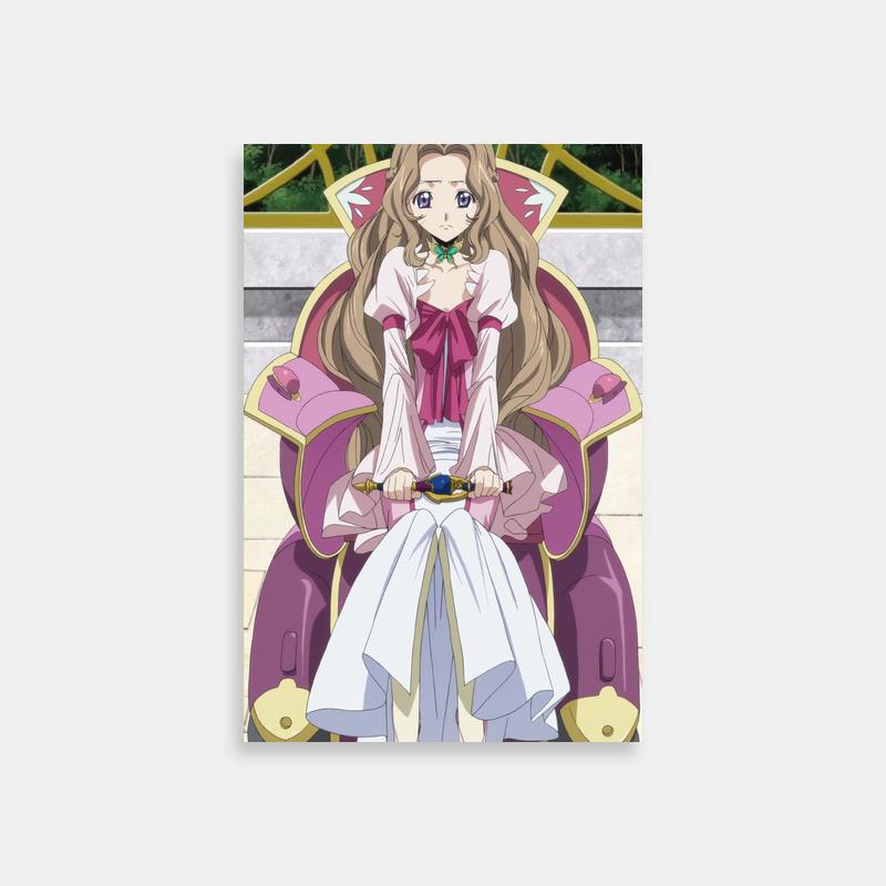 Nunnally vi Britannia Code Geass Anime Print - Blonde Hair & Blue Eyes