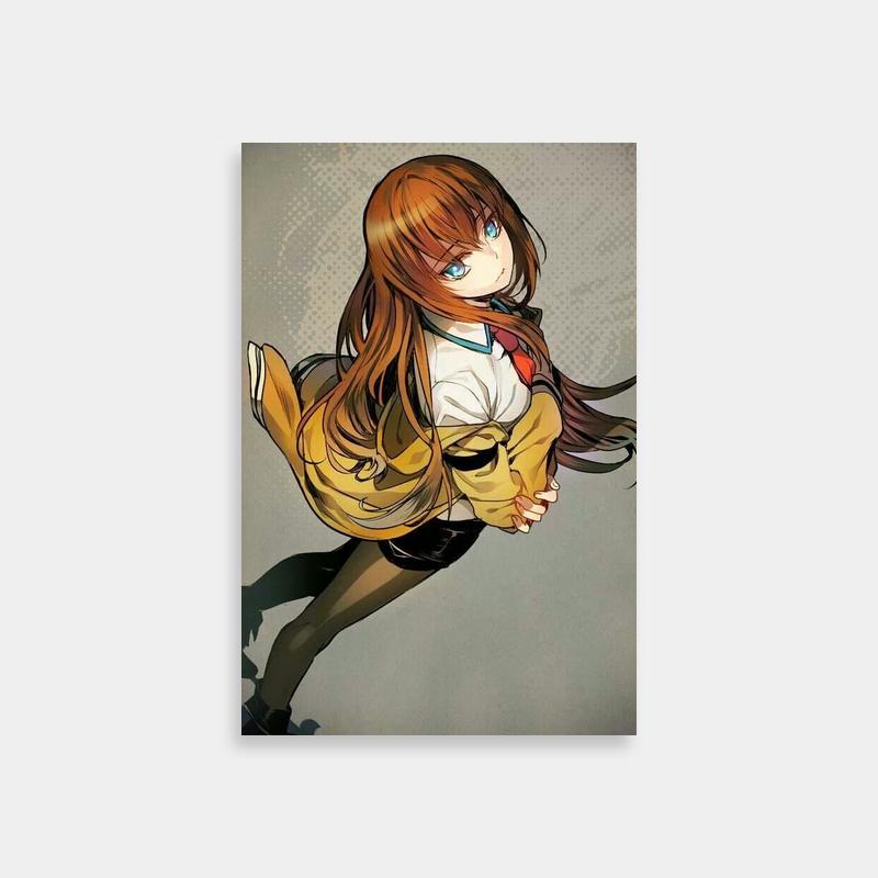 Steins;Gate Long-Haired Character Poster - Blue Eyes