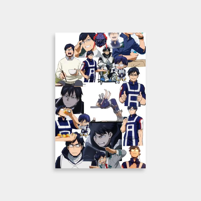 Tenya Iida My Hero Academia Group Poster - Anime Characters Collection