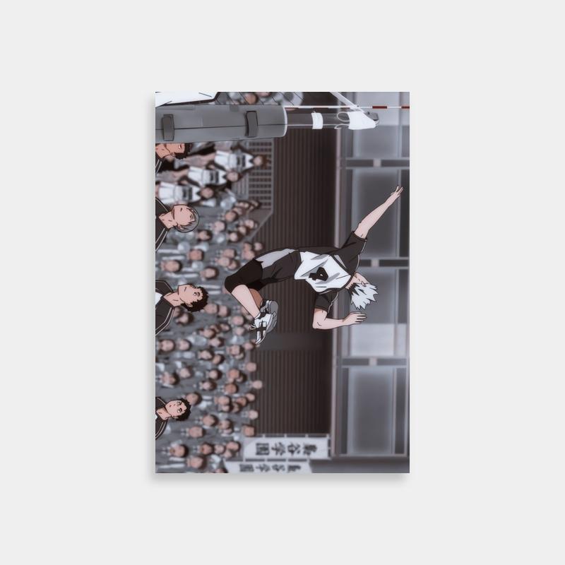 Bokuto Koutarou Skateboard Poster - Action-Packed Haikyuu Art