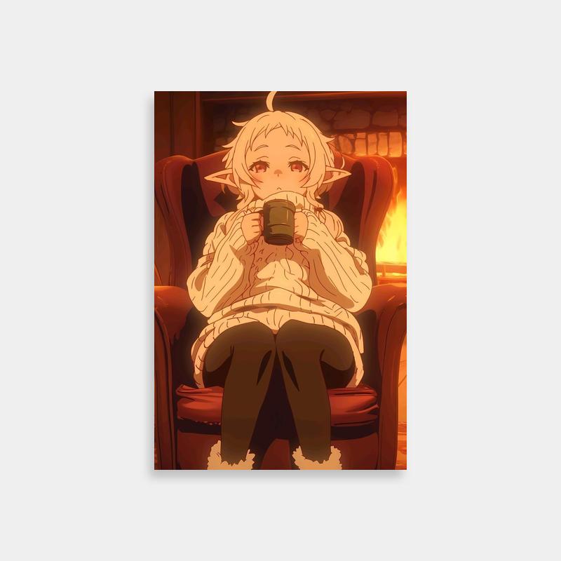 Sylphiette Mushoku Tensei Anime Sitting Poster