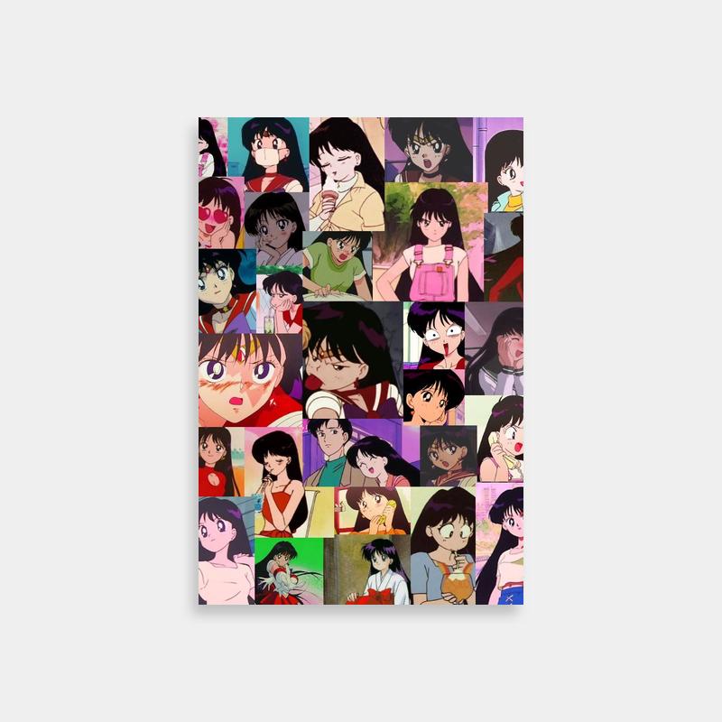 Rei Hino Sailor Moon Anime Poster Collection - Multiple Characters