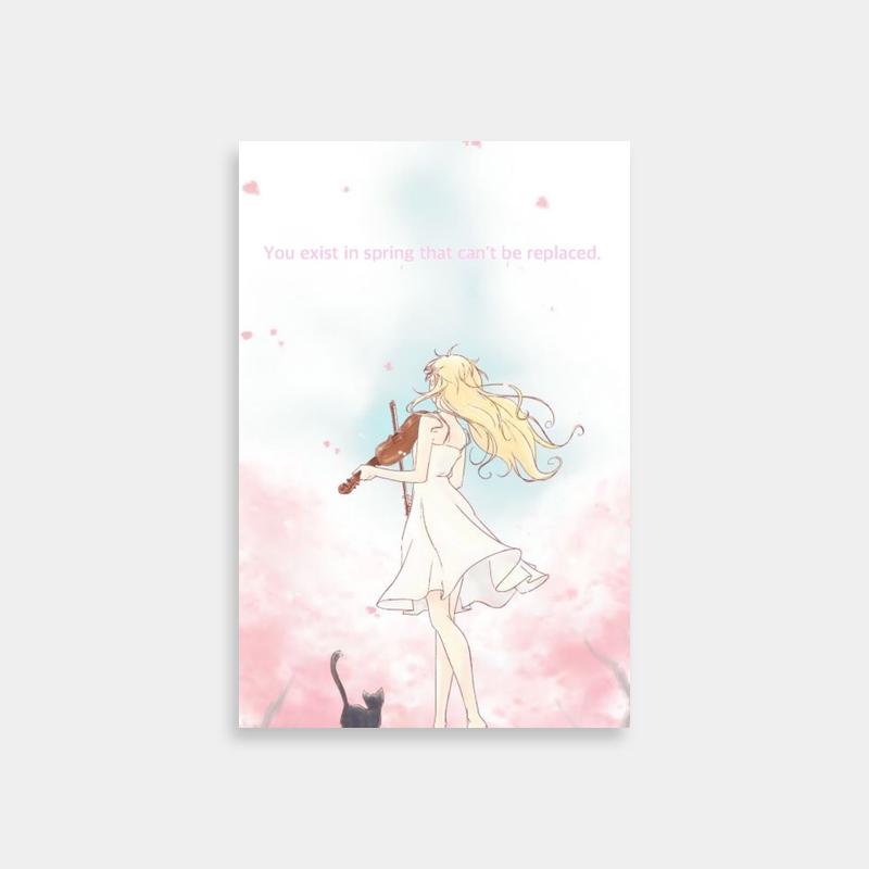 Kaori Miyazono Violin Your Lie in April Poster