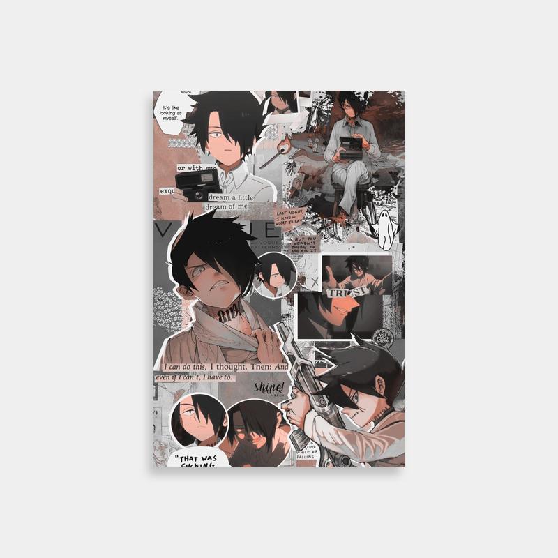 Ray Poster - The Promised Neverland Character Expressions Art