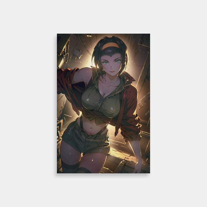 Faye Valentine Anime Wall Art - Cowboy Bebop