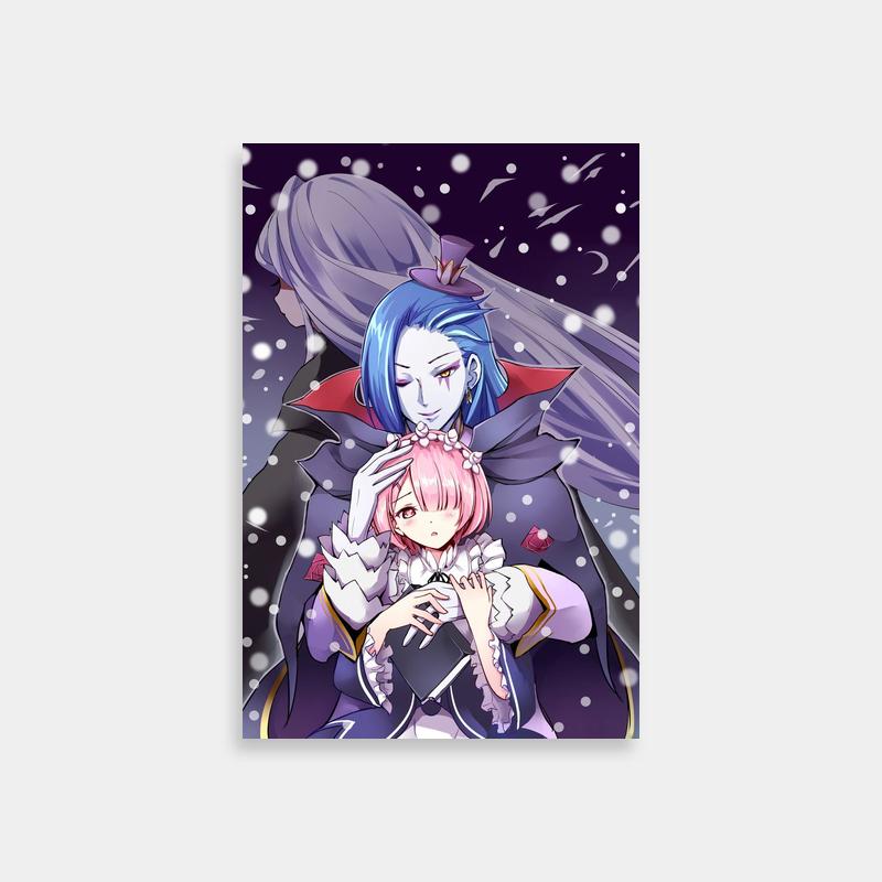 Roswaal L Mathers Re:Zero Poster - Snowy Hug Scene