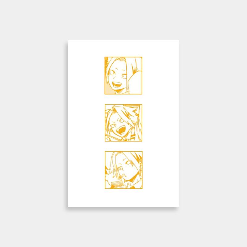 Denki Kaminari My Hero Academia Creative Letter E Poster