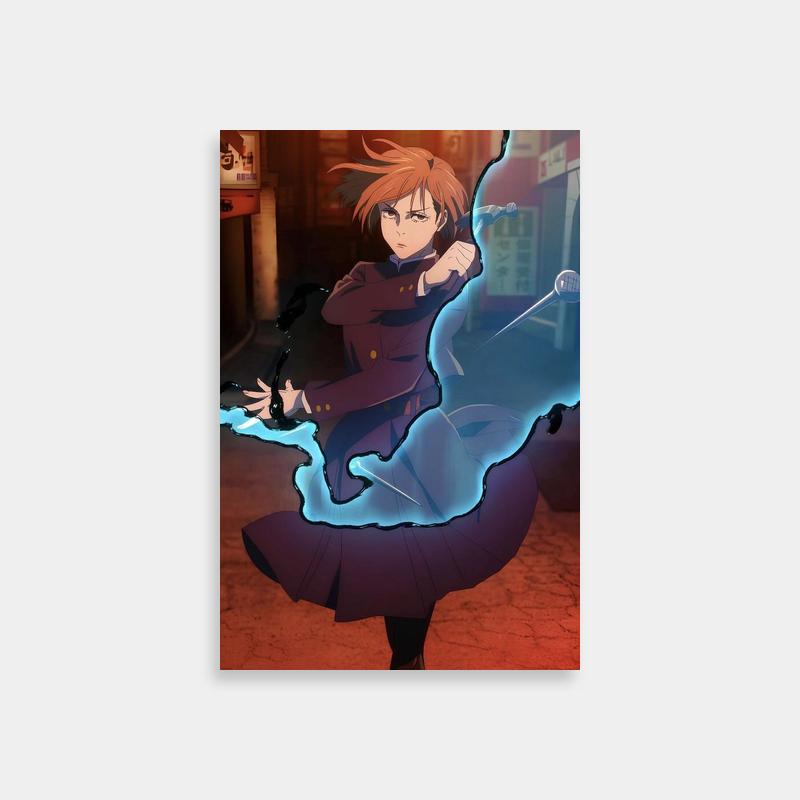 Nobara Kugisaki Jujutsu Kaisen Character Poster - Anime Decor