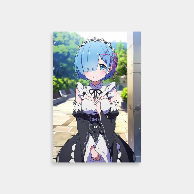 Ram Poster - Re:Zero Rem Loyal Maid with Hidden Power