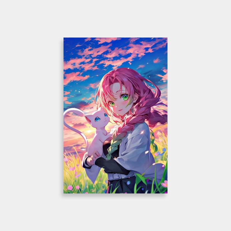 Mitsuri Kanroji Demon Slayer Wall Art