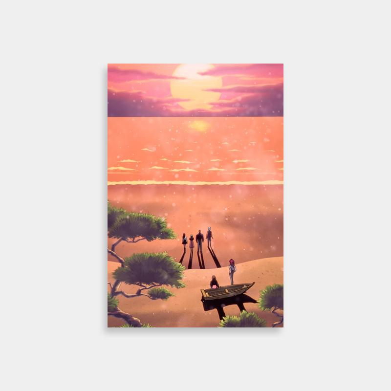 Yusuke Urameshi Yu Yu Hakusho Desert Scene Poster