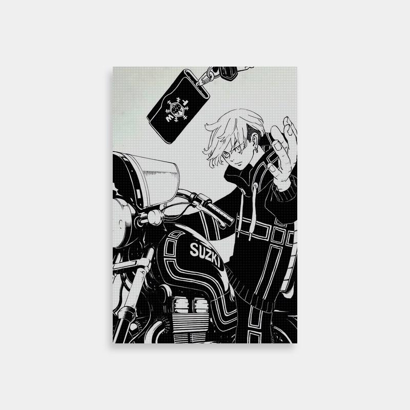 Official Tokyo Revengers Chifuyu Matsuno Poster - Ken Wakui Art