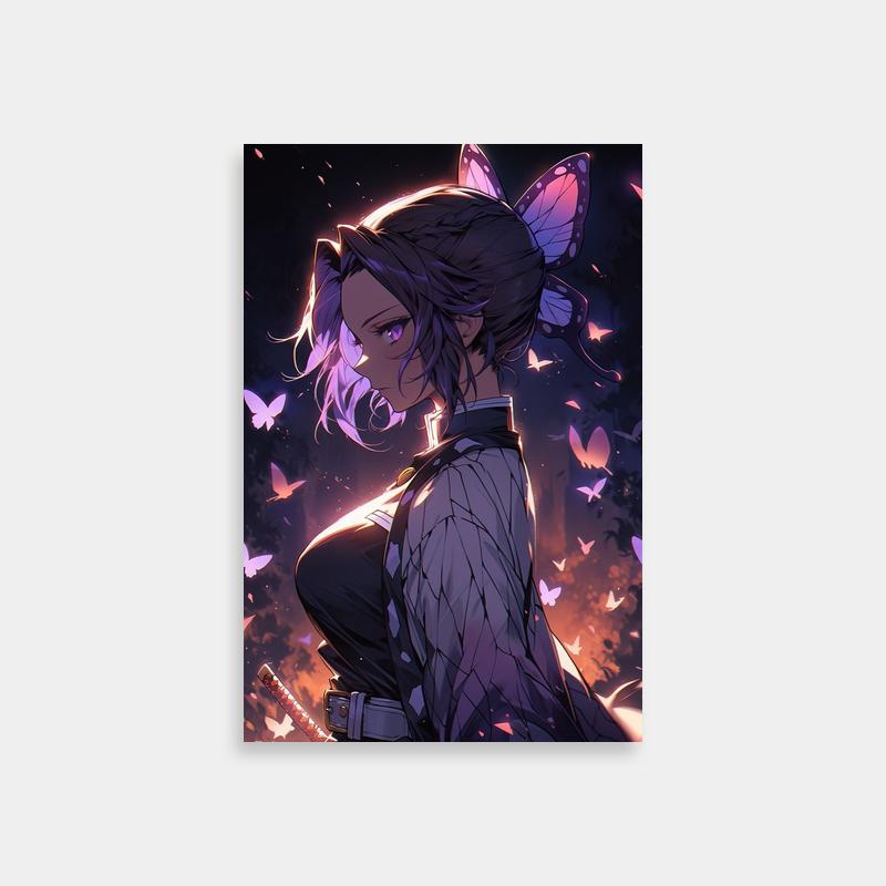Shinobu Kocho Anime Character Poster