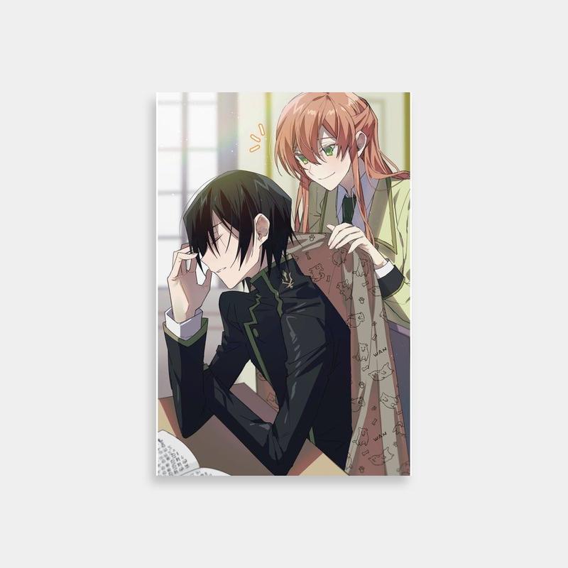 Shirley Fenette Code Geass Anime Poster - Two Characters Sitting