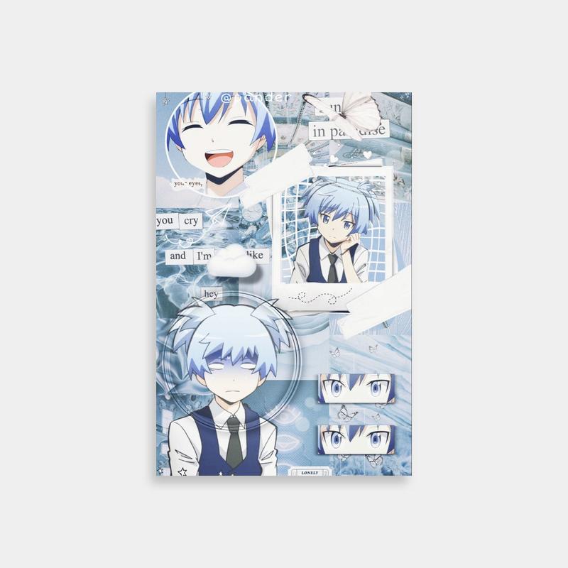 Nagisa Shiota 'I Love You' Anime Poster - Assassination Classroom Art