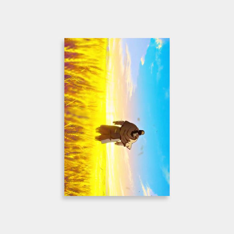 Vinland Saga Thors Wall Art - Flying Character in Sky